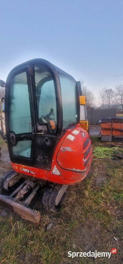 Minikoparka jcb 8018 2011r 2700mht Chorzów