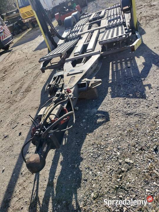 Przyczepa dwuosiowa cała w ocynku Iwkowa