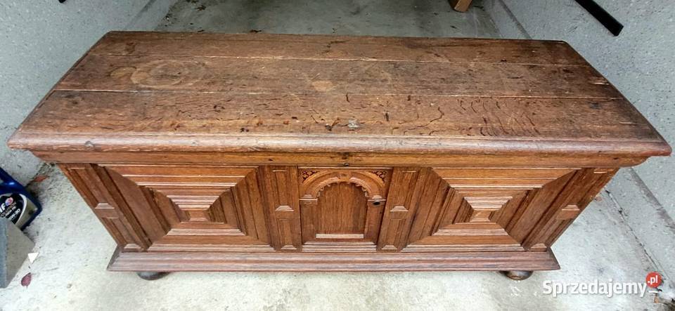 SKRZYNIA DREWNIANA DUŻA Nysa