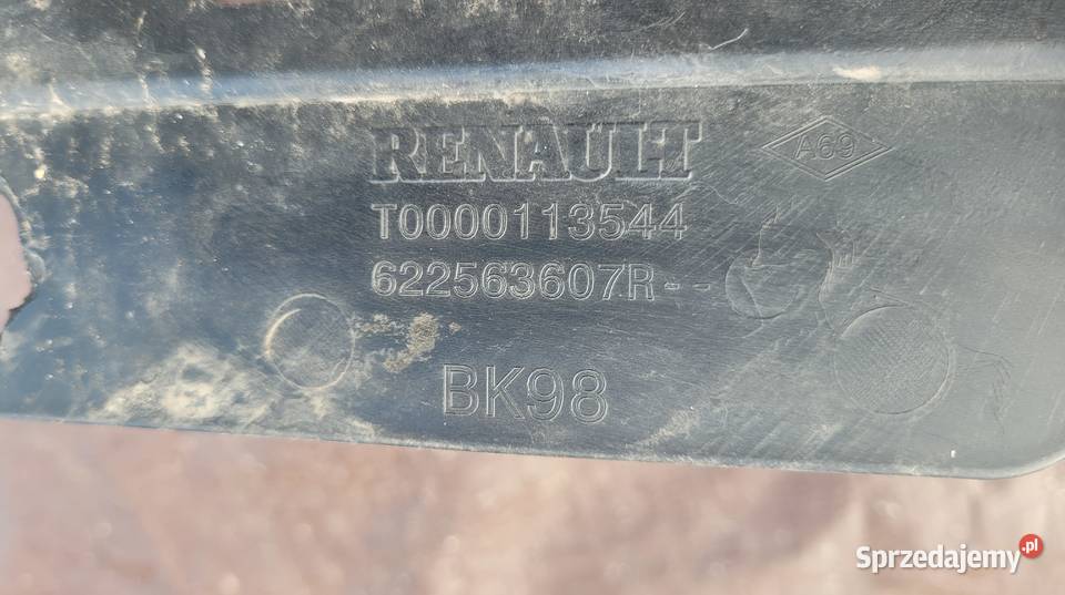 OSŁONA PŁYTA POD ZDERZAK RENAULT CLIO IV Ruda Śląska