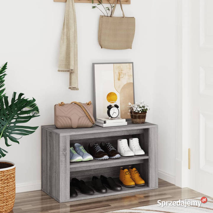 Szafka na buty szary dąb sonoma 75x35x45 Warszawa