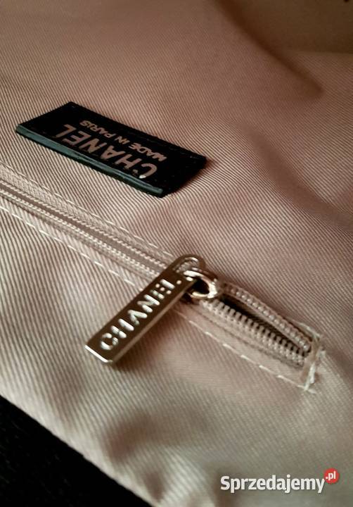 TOREBKA CHANEL KUFER CC CHANELKA A4 CZARNA SZARA Do ręki  Bydgoszcz