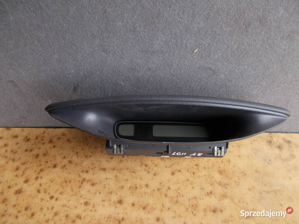 renault LAGUNA 2 02r 18 16v zegarek wyświetlacz Sprzęt audio fabryczny Zamość