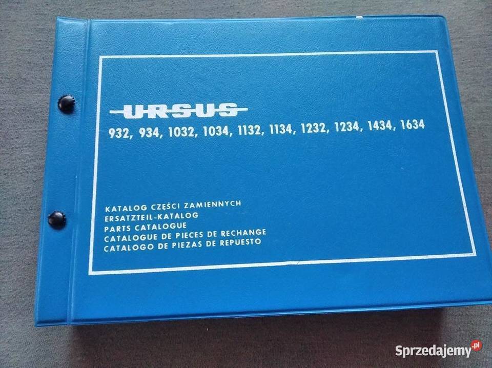 Katalog do Ursus 932 934 1032 1034 1132 lubelskie Lublin