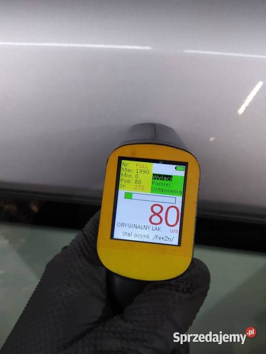 DRZWI PRAWE TYŁ PRZESUWNE SREBRNE LIFT VW