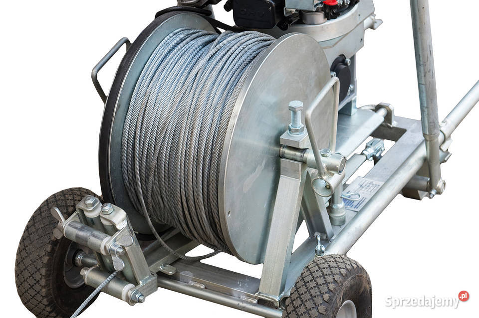 Wciągarka linowa pomocnicza serwisowa do kabli Jarocin