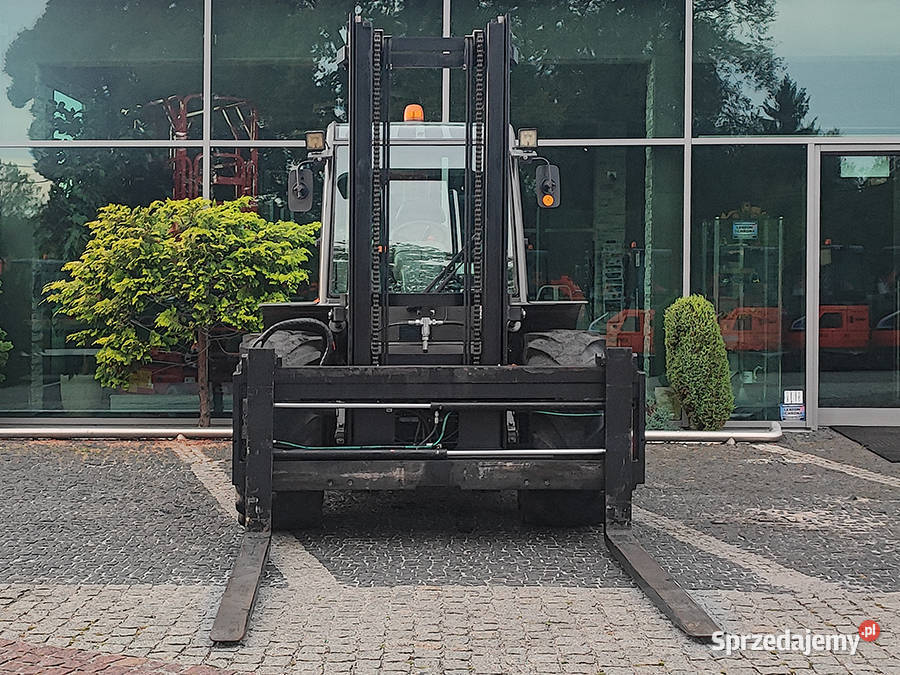 Wózek widłowy terenowy Ausa C 500 H 5 t duplex Ausa małopolskie Kęty