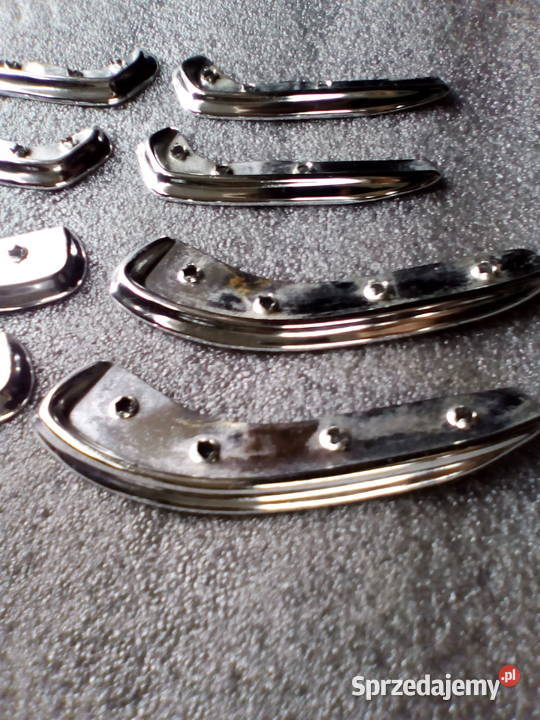 Mercedes W108109 Chrom rączek drzwi komplet Bukownica