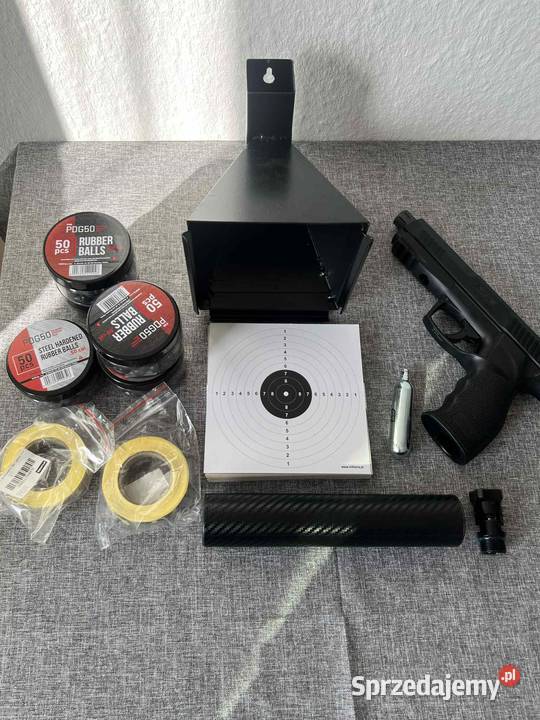 Pistolet Co2 T4E TP50 GEN 2 z asortymentem