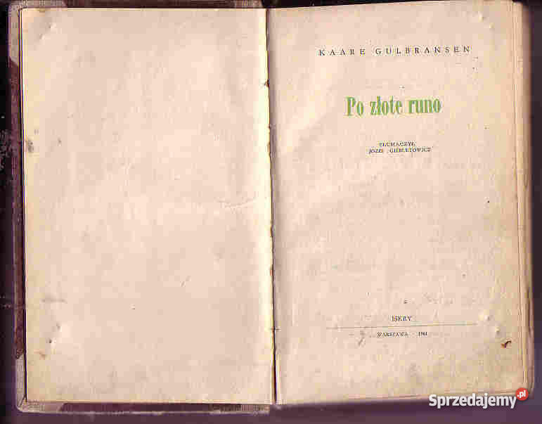 4534 ZŁOTE RUNO KAARE GULBRANSEN Czyrna