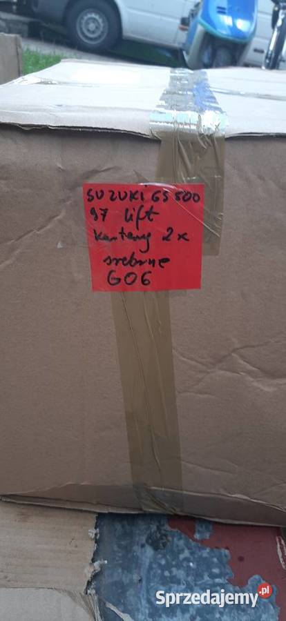 Suzuki GS 500 kartery połówki silnika Warszawa