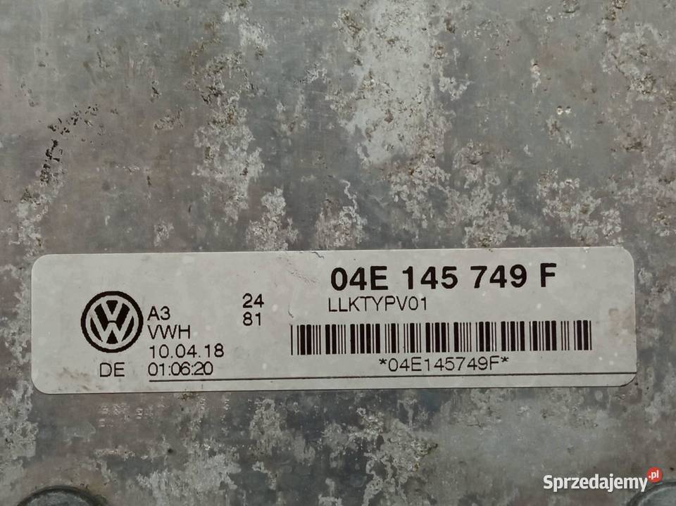 KOLEKTOR SSĄCY 04E129711L 04E145749F 14 VW świętokrzyskie