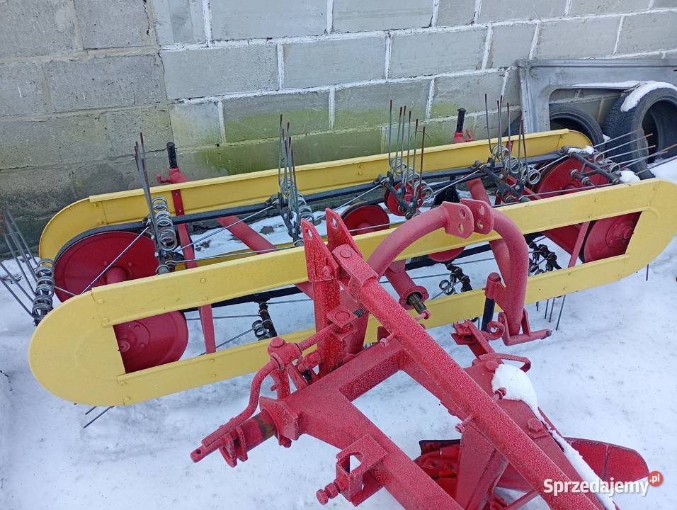 Zgrabairka taśmowa przetrząsacz do siana taśmowy Skaryszew