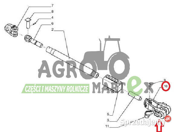 87315045 87311417 WIDEŁKI WIESZAKA M36 CNH New Holland Wichrów sprzedam