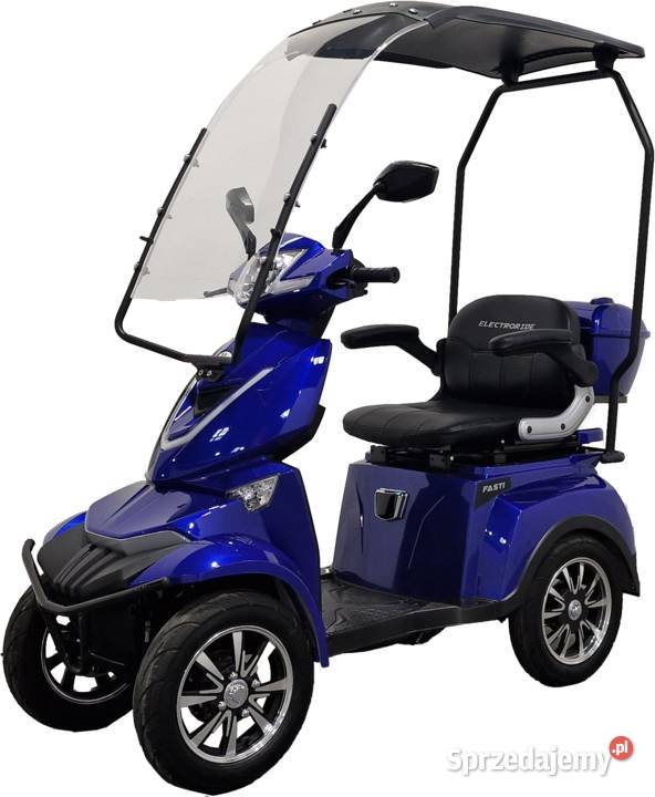 Elektryczny czterokołowy skuter Fasti 4 z dachem Kraków sprzedam