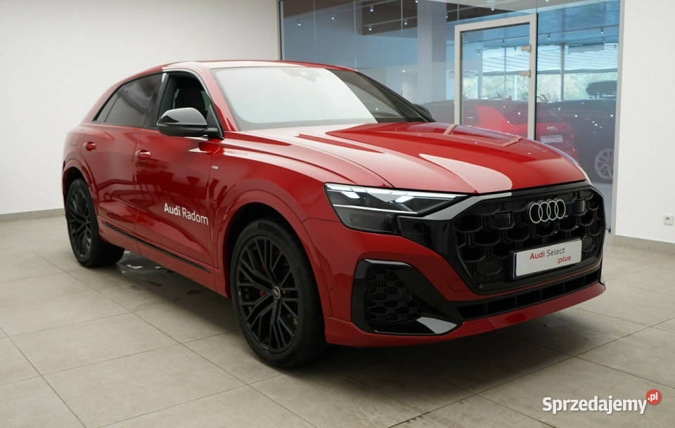 Audi Q8 60TFSIe 490 Sline BO MatrixLED Kamery360 Q8 Kielce