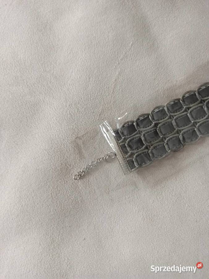 Nowa szara bransoletka biżuteria bransoletka na Warszawa sprzedam