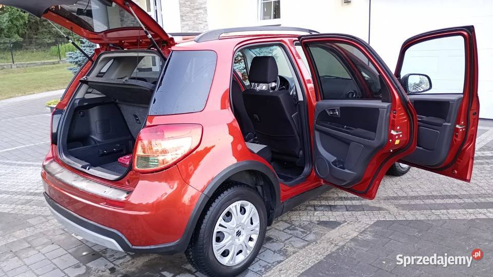 Suzuki SX4 16i ceglasty metalik 10r czujnik deszczu Kościerzyna