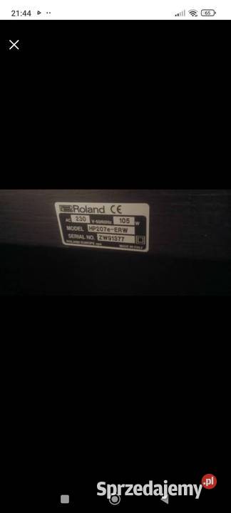 Pianino Roland Stalowa Wola sprzedam