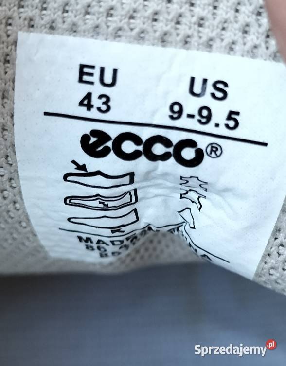 Buty Ecco Skóra 43 brązowy/beżowy Wałbrzych sprzedam
