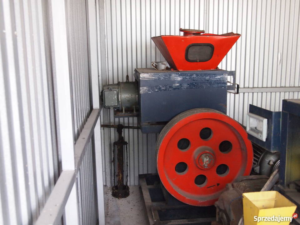 Ekstruder maszyna do produkcji pasz Zielona