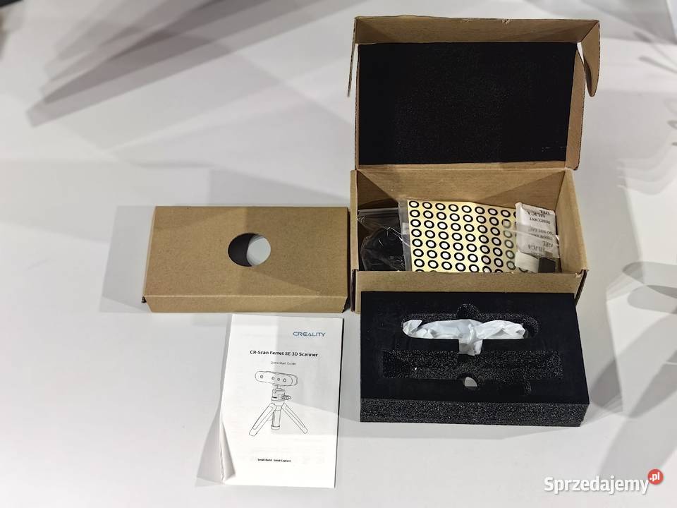 Skaner 3D Creality CRScan Ferret SE nowy DPD