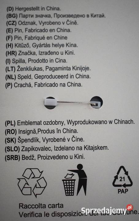 Kotylion Birthday Boy urodziny Chełmno sprzedam