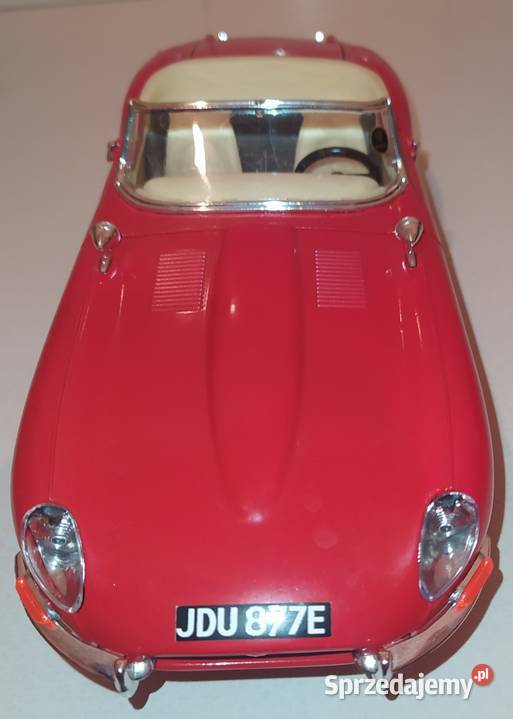 Jaguar E Bburago 1961 Skala 118 pomorskie Gdańsk sprzedam