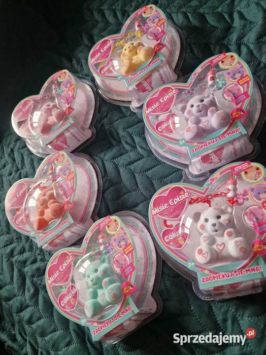 NOWE Misie Episie seria Całuski komplet zestaw 6