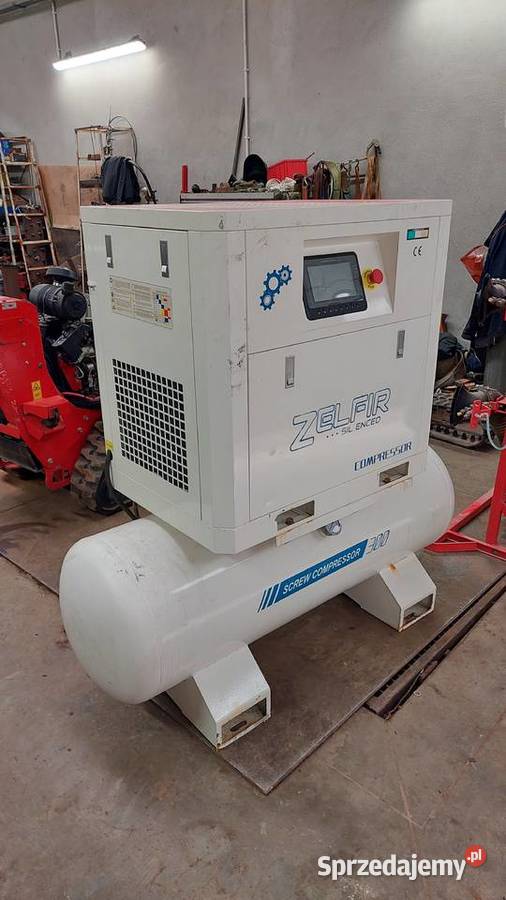 Nowy kompresor śrubowy Zelfir 75 kW 1100lmin Kompresory sprzedam