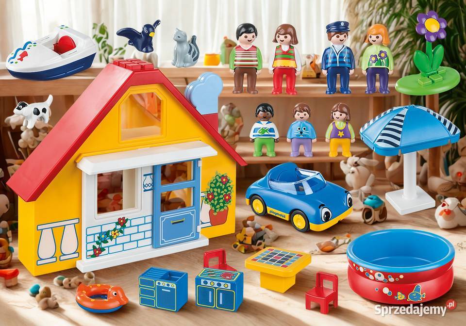 Playmobil 123 9527 Domek wakacyjny z basenem i kujawsko-pomorskie