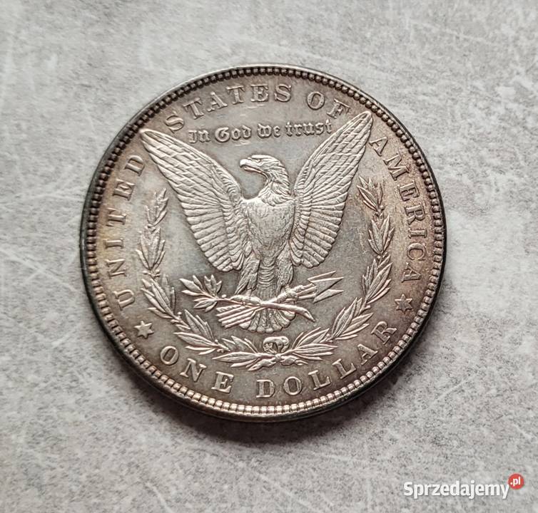 7 USA srebro 1 Dollar 1885 r MORGAN Wola Kruszyńska