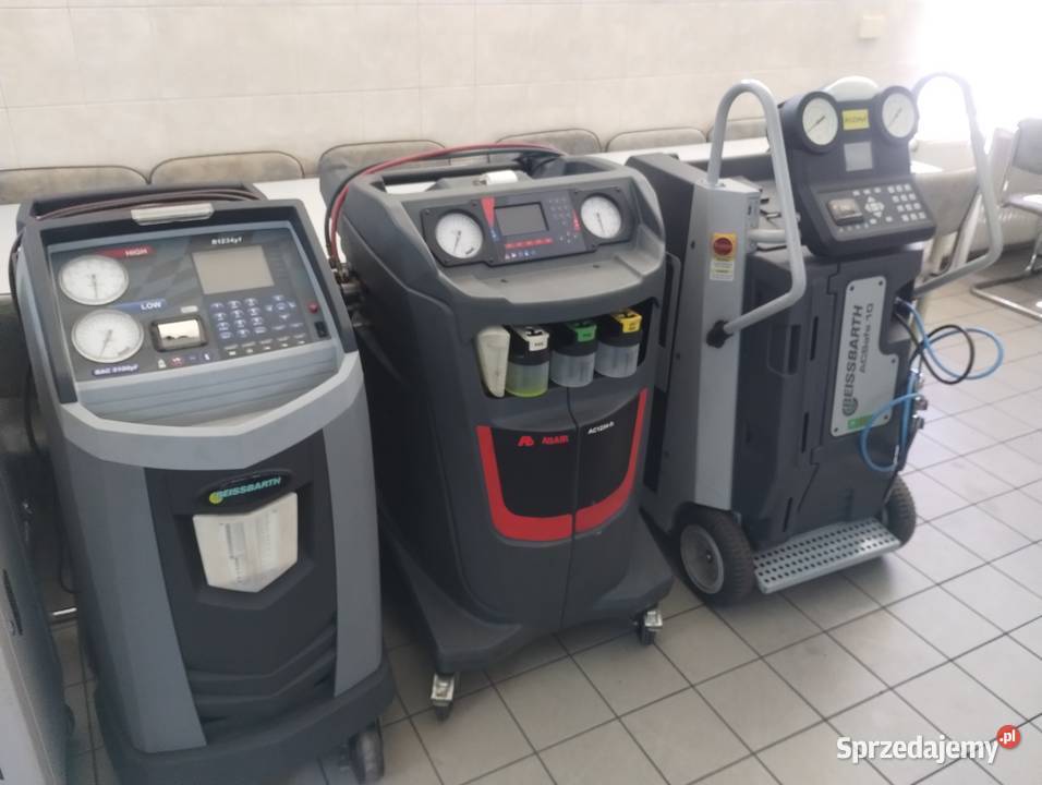 Acs Bosch Robinair stacja klimatyzacji różne Serwis klimatyzacji Bielsko-Biała