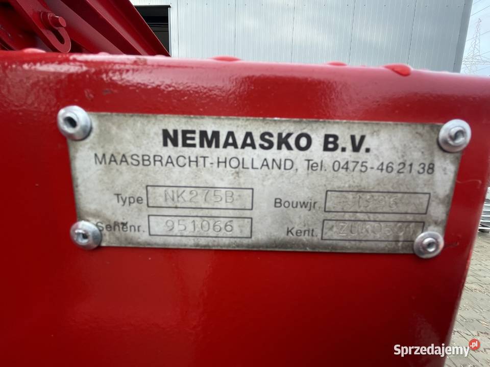 Minidźwig Nemasco minikran podnośnik żuraw Ślesin
