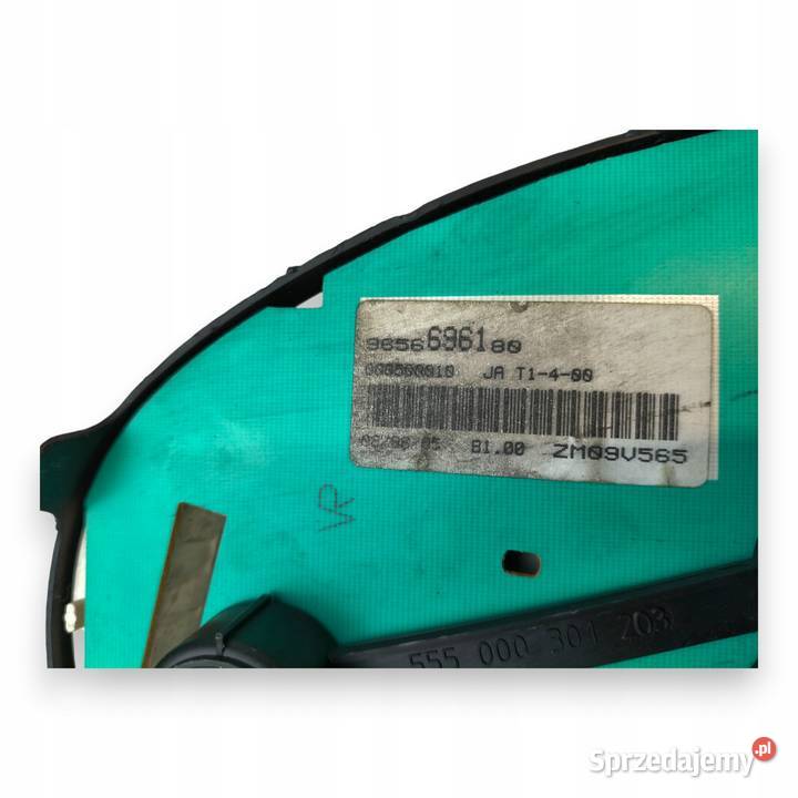 LICZNIK ZEGARY 9656696180 Peugeot 206 14 8V Chełm