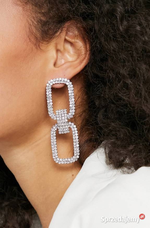 ASOS Długie bogato zdobione kolczyki z Londynu Dla kobiet małopolskie sprzedam