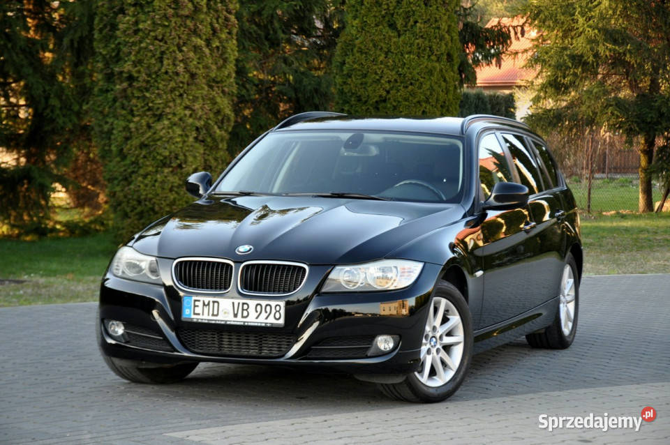 BMW 320 20d143LiftCzarnaParktronikI światła do jazdy dziennej mazowieckie