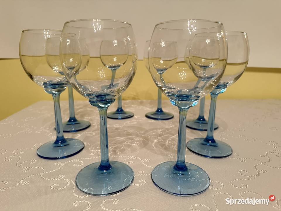 Kieliszki Pucharki Retro Art Deco 300ml Zestaw 8 śląskie Czerwionka-Leszczyny
