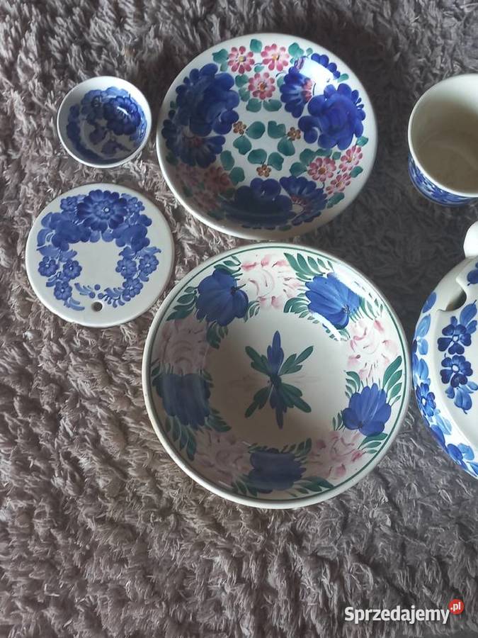Sprzedam fajans Włocławek około 70 sztuk mazowieckie Sanniki