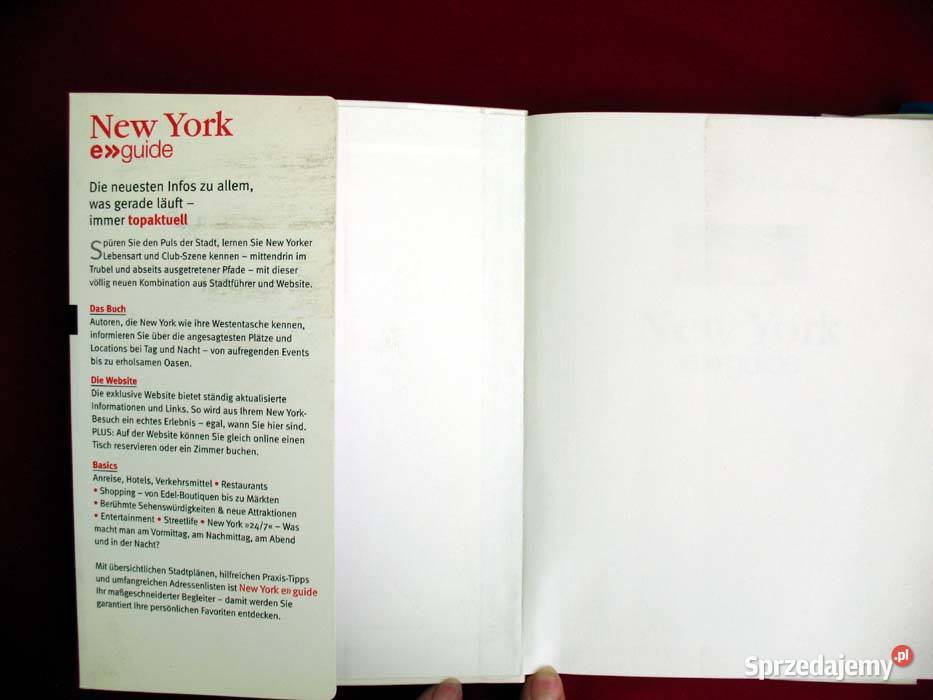 York wwwenewyorkdkcom książka niemiecka Siedlce