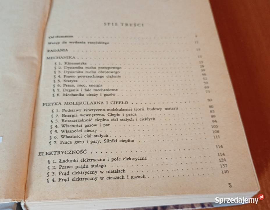 Zadania z fizyki SU Gonczarenko 1973 Podręczniki sprzedam
