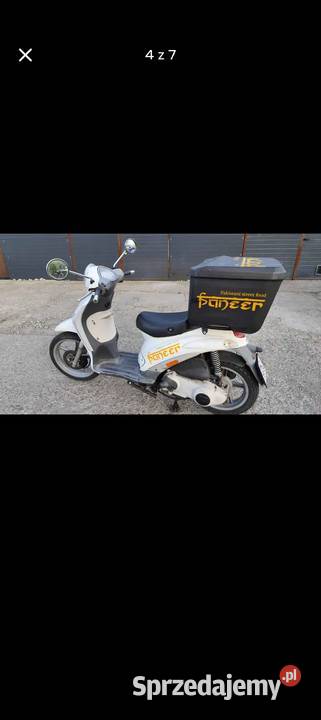 Skuter Piaggio 125cc Rusinów