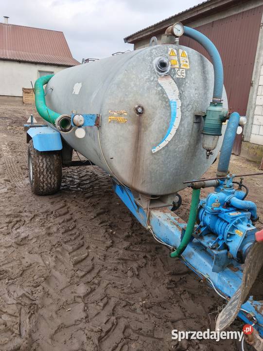 Beczkowóz Pomot Chojna Wóz Asenizacyjny 4000L Elgnowo
