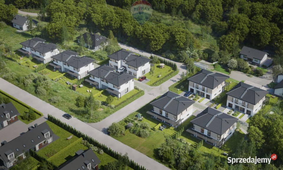 Nowoczesny dom bliźniak w Łazach 11B Liczba pokoi 5 Łazy