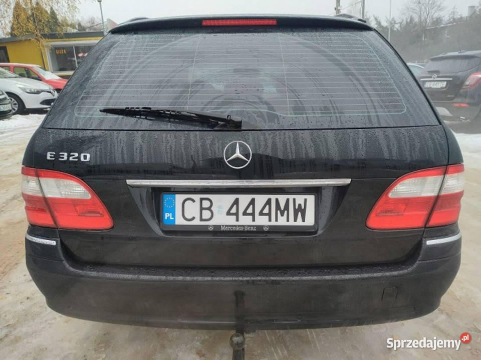 Mercedes E 320 Automat Lpg Bogata wersja W211 kurtyny powietrzne Bydgoszcz