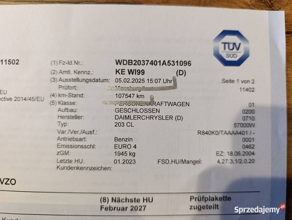 Mercedes 18 Kompressor 192 Coupe nieuszkodzony śląskie Koziegłowy