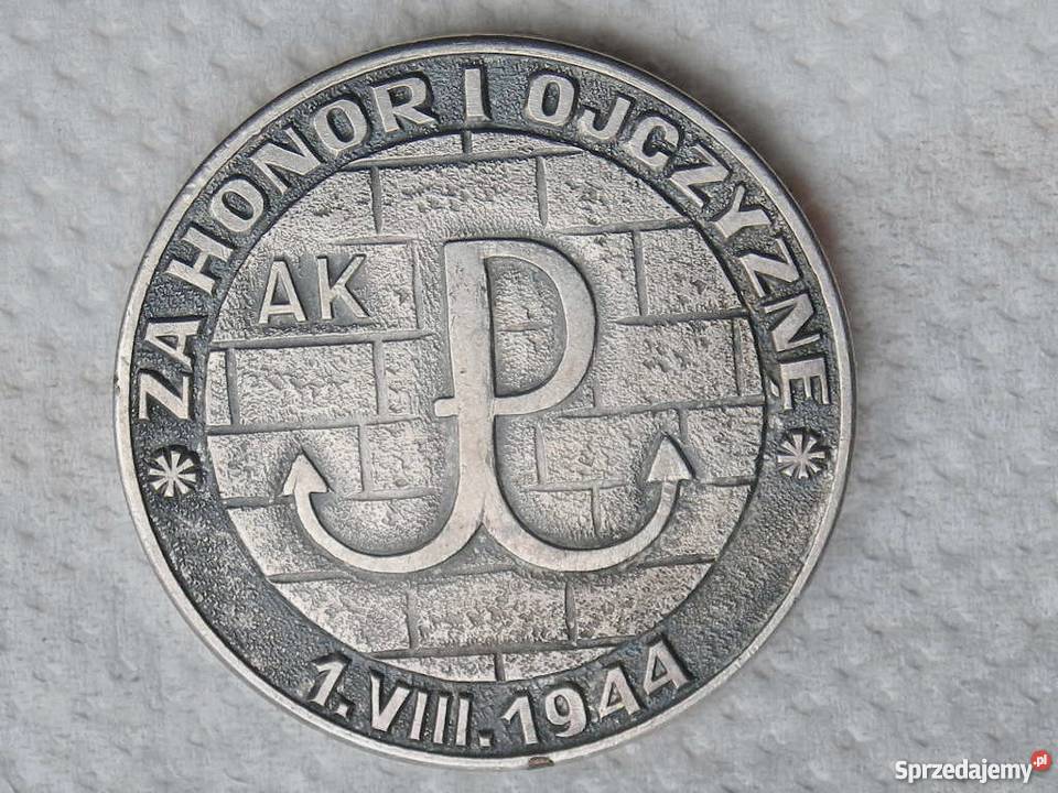 Medal Powstanie Warszawskie Warszawa