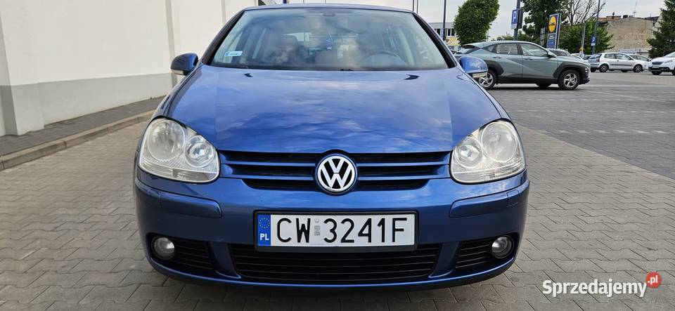 VW Golft 5 Tour Editione 2007r 16 MPIGAZ sekw gniazdo SD warmińsko-mazurskie Elbląg