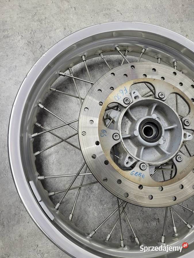 BMW F 650 GS FELGA PRZÓD PRZEDNIA TARCZE TARCZ Średnica 17" Nowy Tomyśl