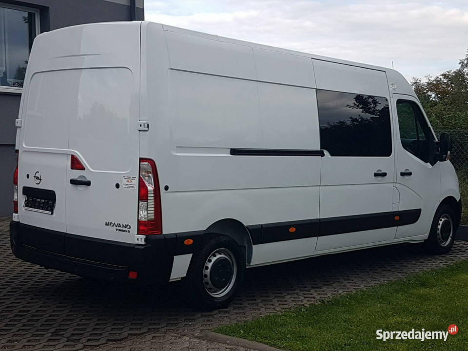 Opel Movano MASTER 7 OSÓB BRYGADÓWKA DŁUGI Poręba